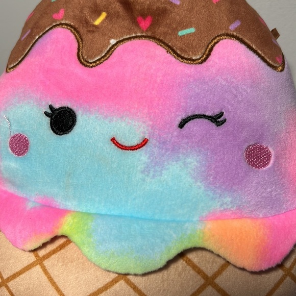 2023 Squishmallows 18" Glady the Rainbow Ice Cream Sundae Plush Toy - Picture 2 of 7